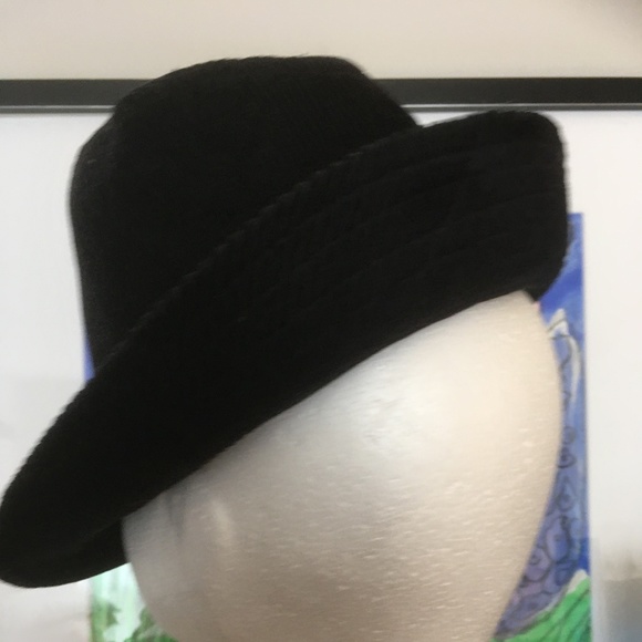 Peter Grimm Black Corduroy Hat - Picture 3 of 5